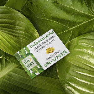 Business Card Nong Pla